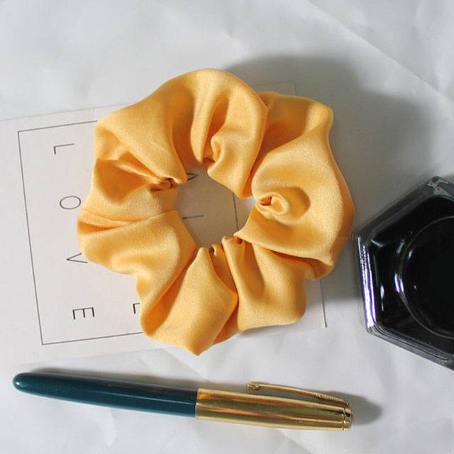 Oversized Silk Hair Scrunchies