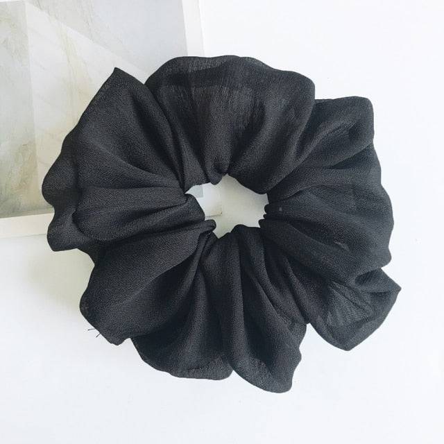 Oversized Silk Hair Scrunchies