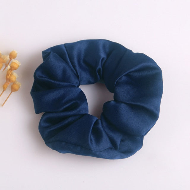 Oversized Silk Hair Scrunchies
