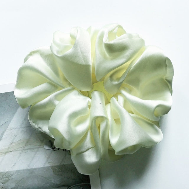Oversized Silk Hair Scrunchies