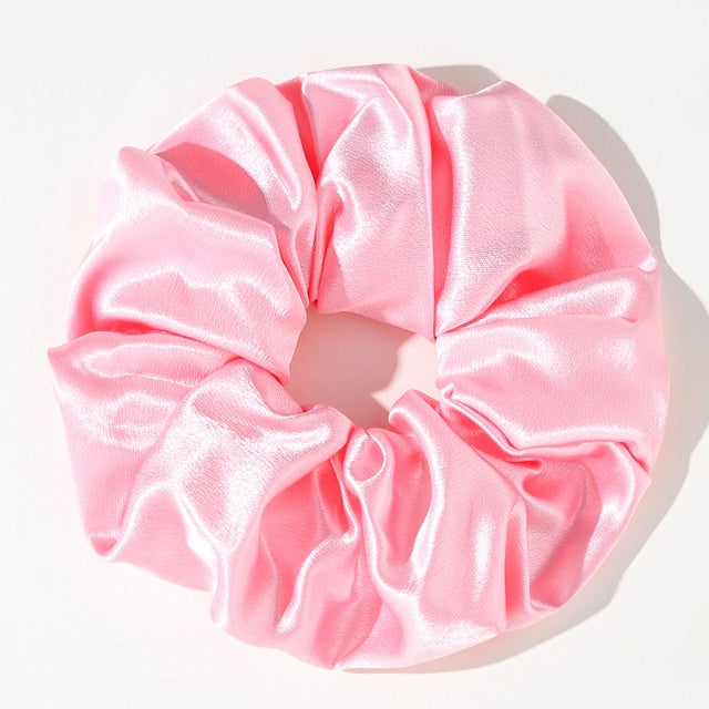 Oversized Silk Hair Scrunchies