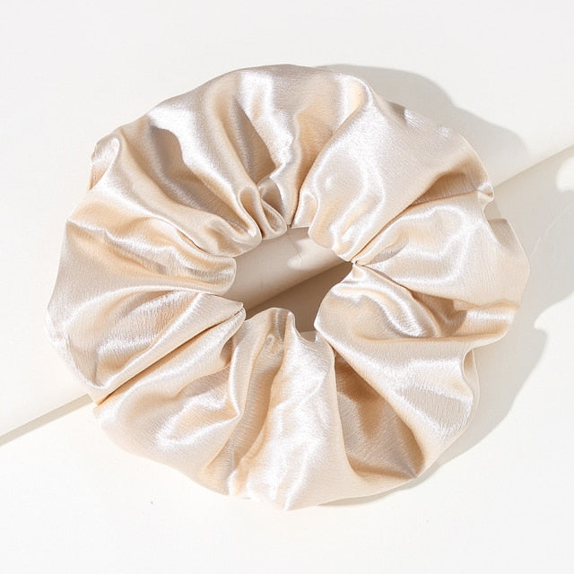 Oversized Silk Hair Scrunchies