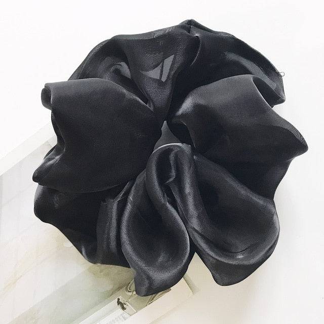 Oversized Silk Hair Scrunchies