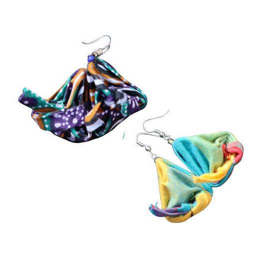 Angisa Earrings Handmade from Suriname