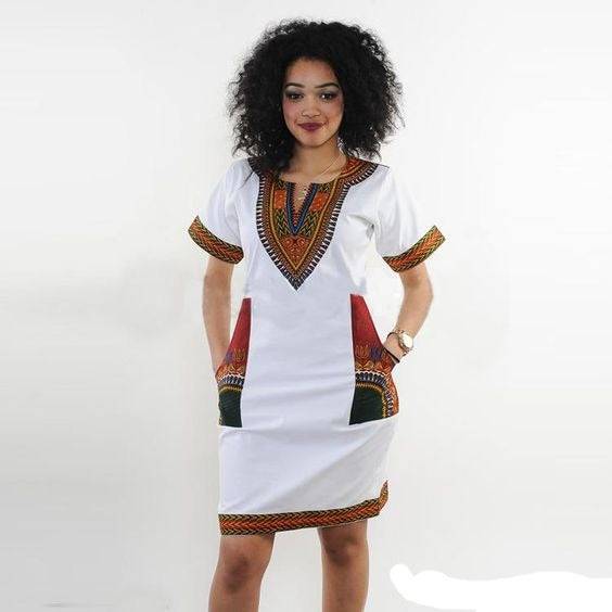 Timeless Dashiki Dress