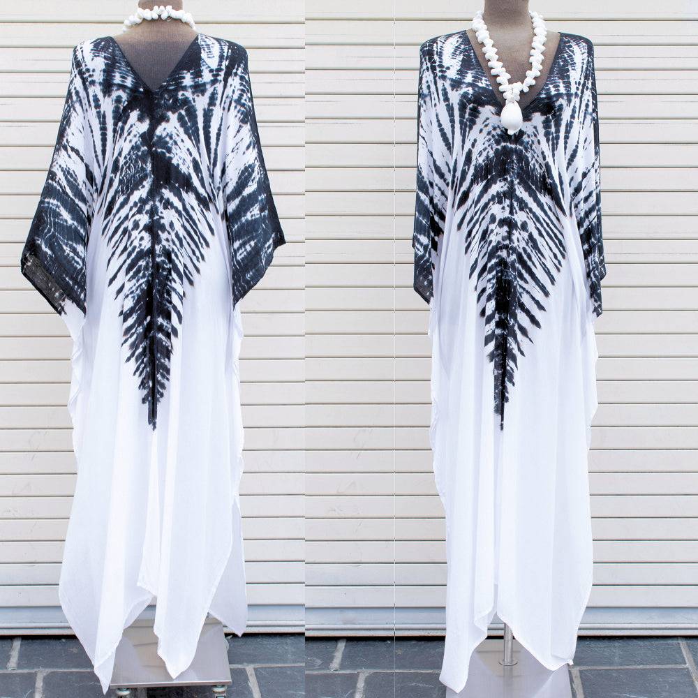 Hand dyed slits maxi dress Perfect for Memorial Day 2024