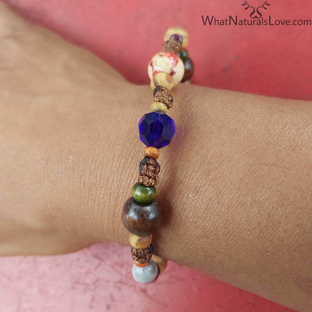 Bracelet Hair tie for Locs, Braids and Afro Puffs