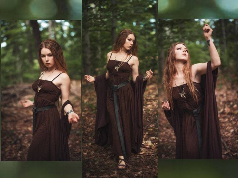 Elegant blue duster jacket and dress set with a celestial-inspired look, crafted from rayon crinkle fabric for a flowing, ethereal silhouette.