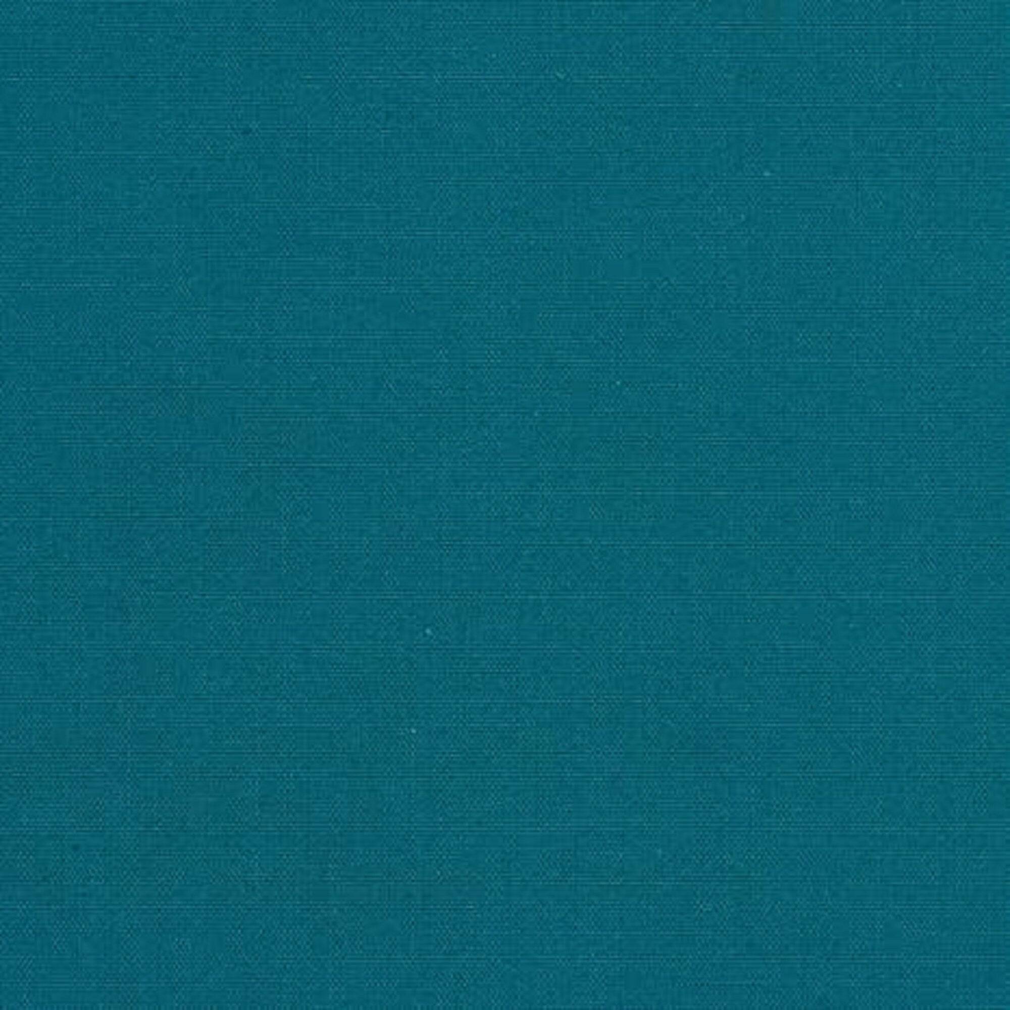 Teal fabric swatch, showcasing a vibrant and elegant color option for the kimono-style wrap dress.