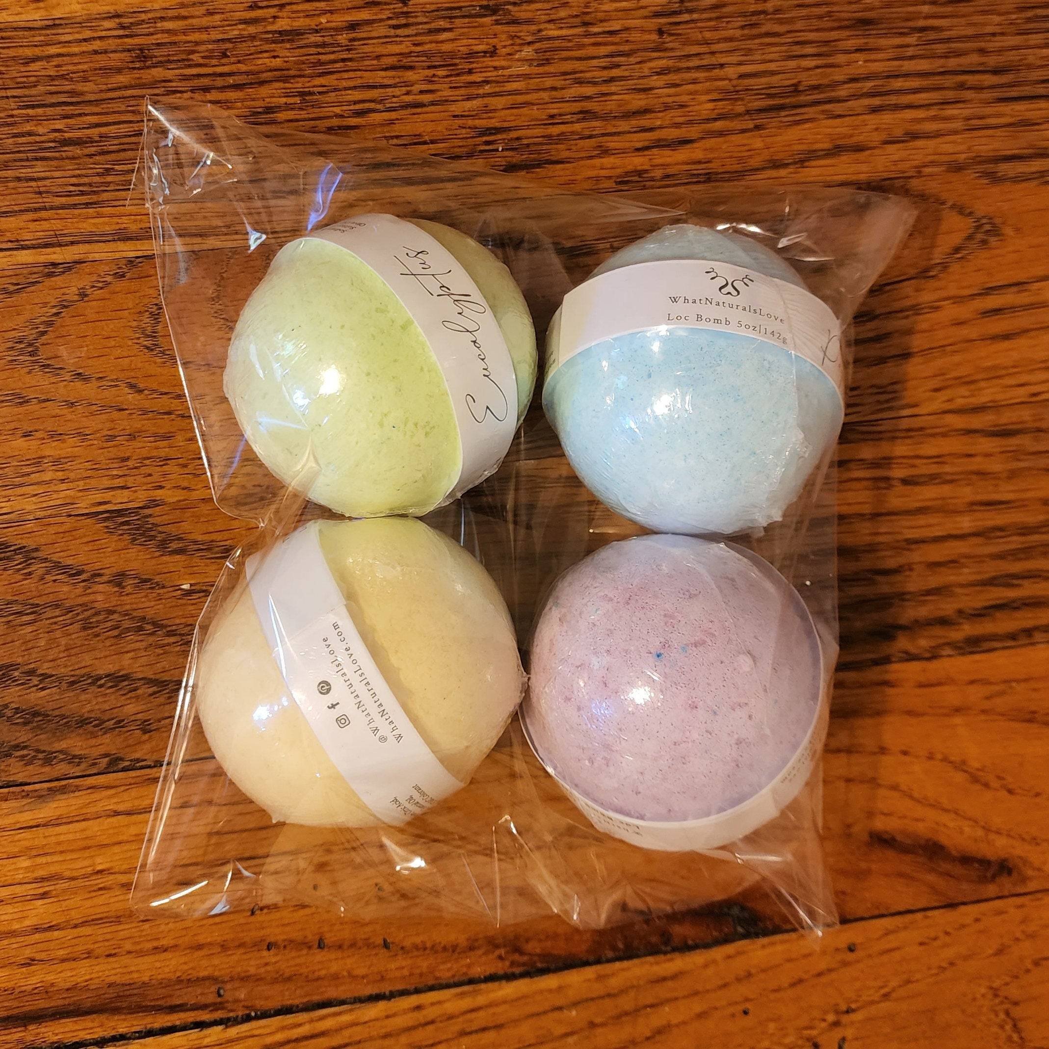 Organic Shampoo Bombs for Locs Success