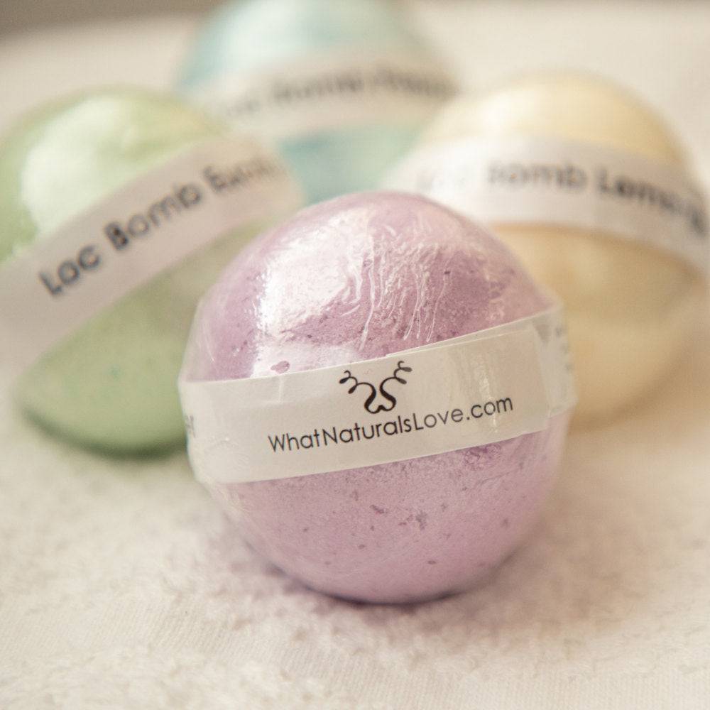 Organic Shampoo Bombs for Locs