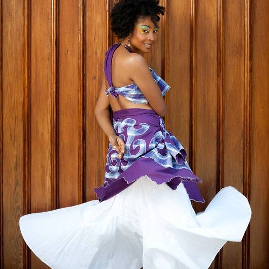 Pangi Handmade Wraps from the Maroons in Suriname