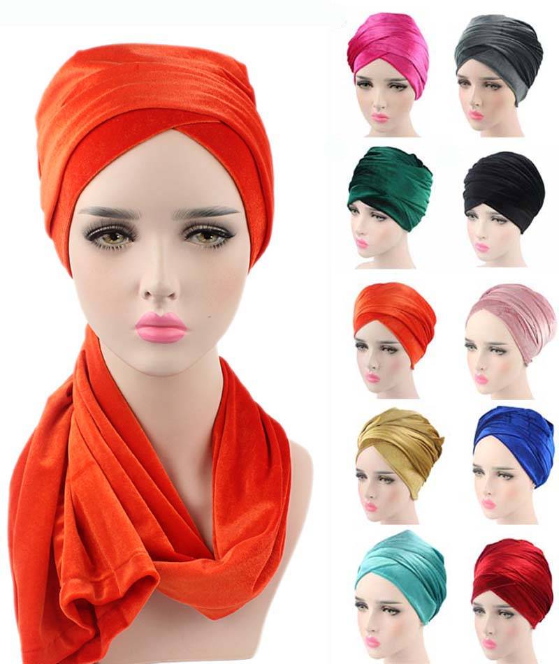 Classic timeless velvet head wrap for all hairstyles and all occasions