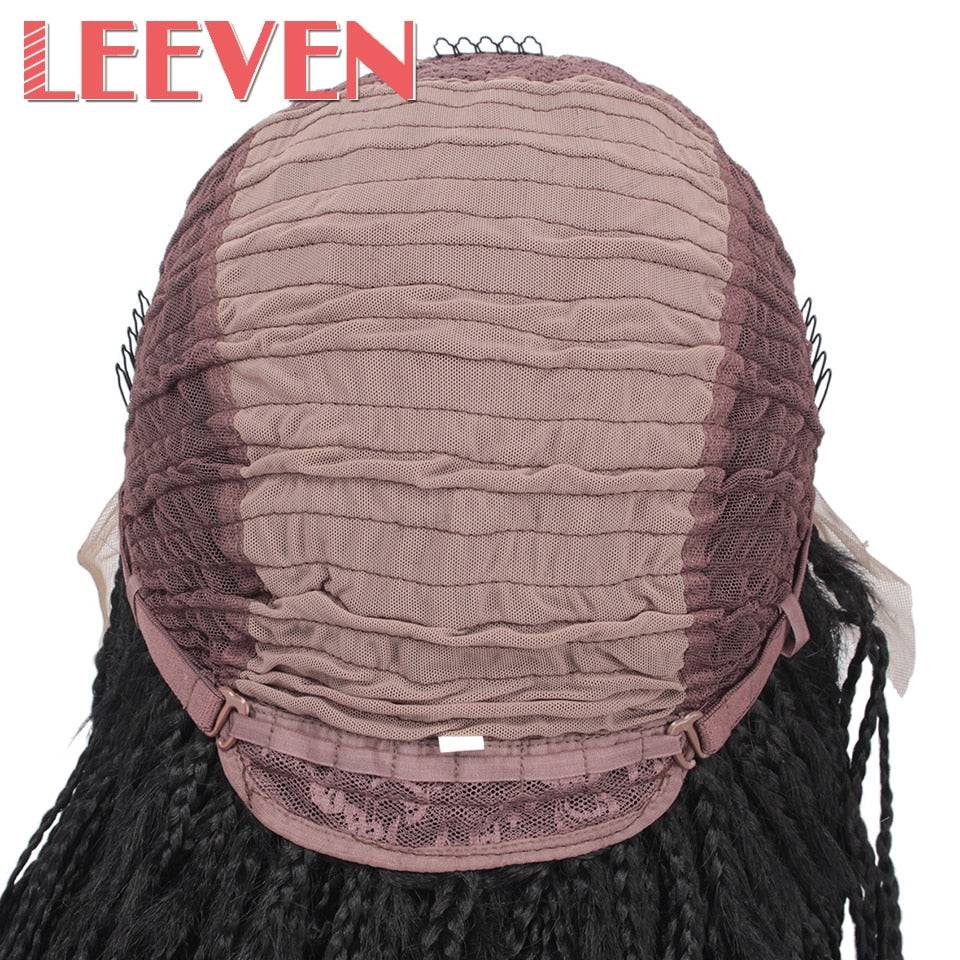 Pretty Curled Braids Lace Front Wig