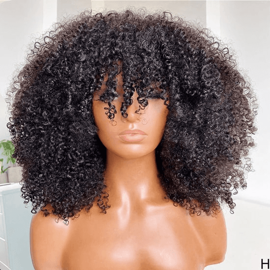 Perruque frisée afro crépue mongole Janina