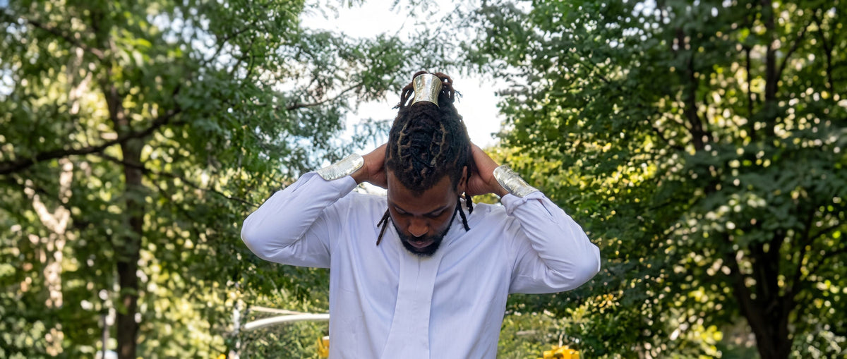 Redefining Regal Style: How Actor Alphonso Walker Rocks Statement Loc & Bracelet Cuffs