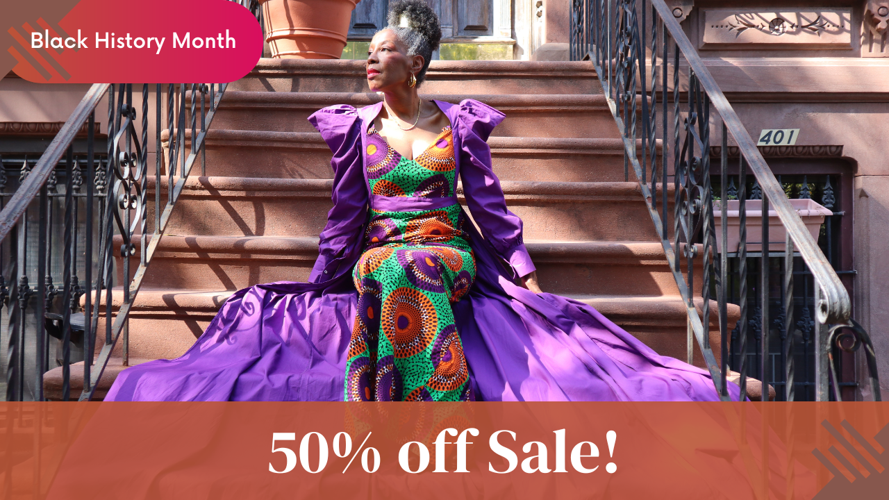 Black History Month Celebration and Sale 50% Off