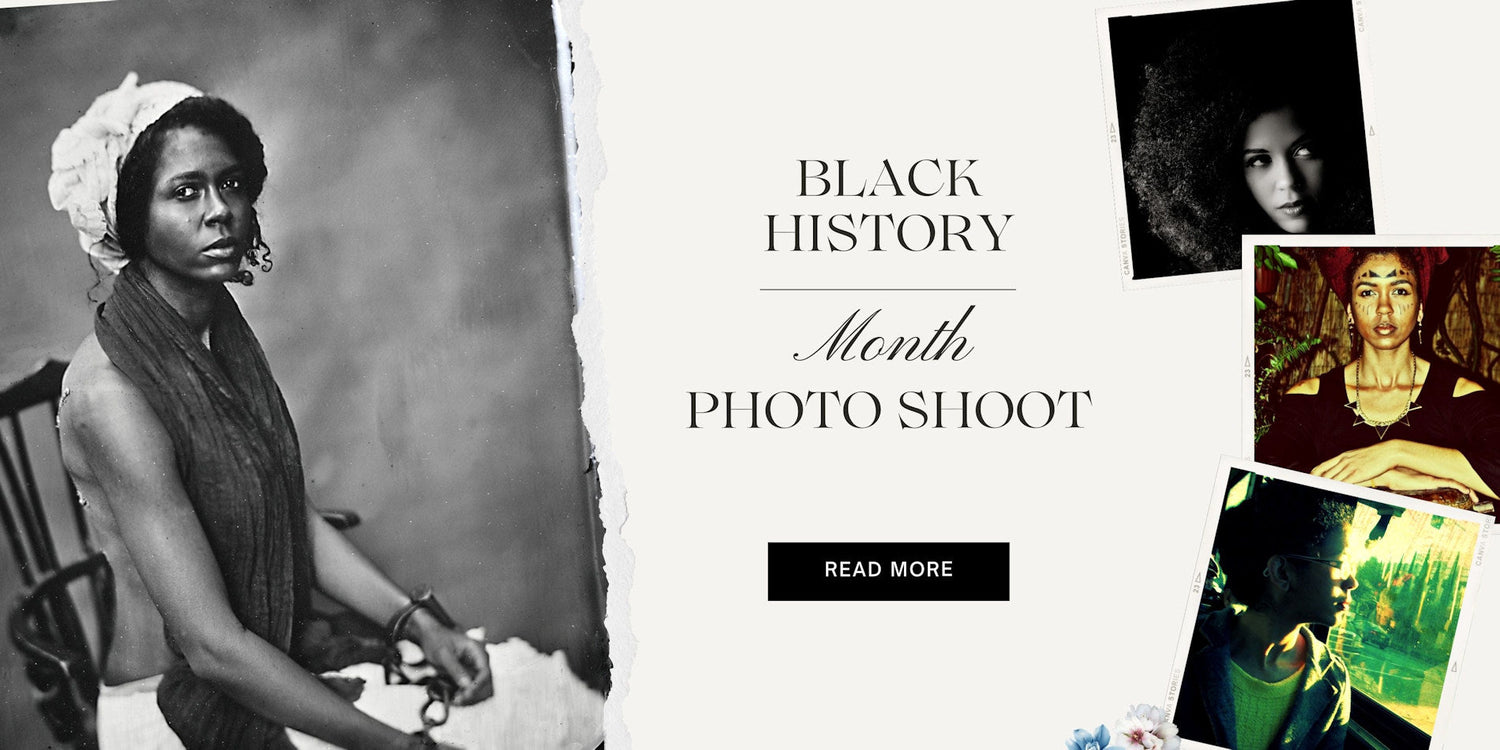 Black History Month Photo Shoot by America's Next Natural Model Contestant Suzu