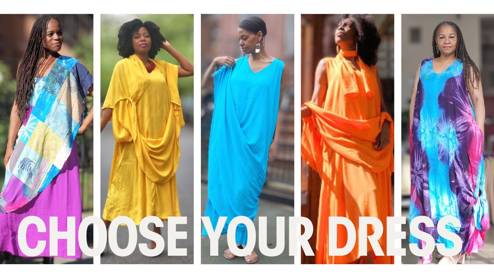 Watch the Magic Dress in Different Colors