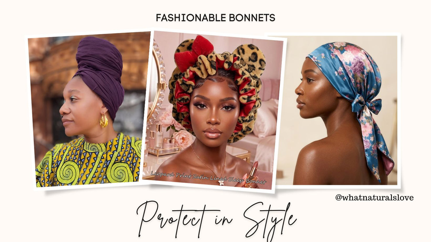 Rethinking the Bonnet: From Bedtime Protection to Regal Streetwear