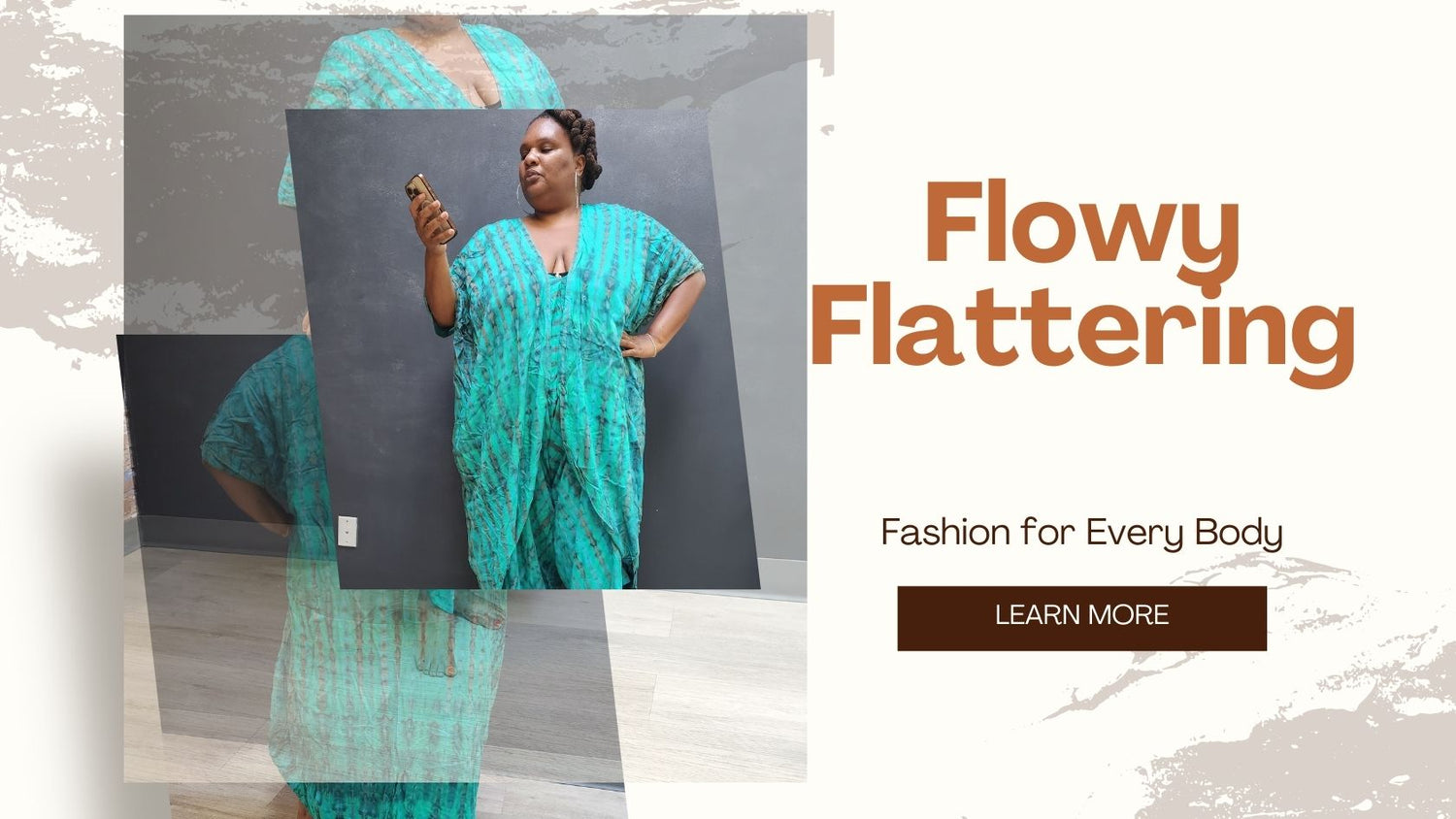 A Flattering Flowy Plus Size Outfit for a Special Occasion