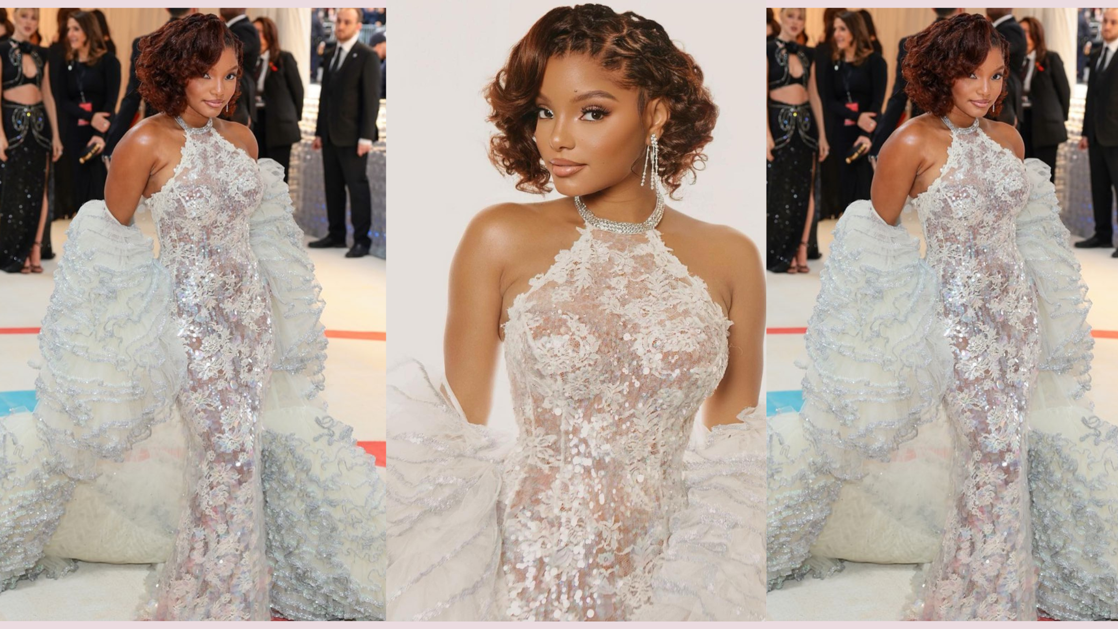 Halle Bailey's Hairstyle at the Met Gala Hair Had Us Seeing Double