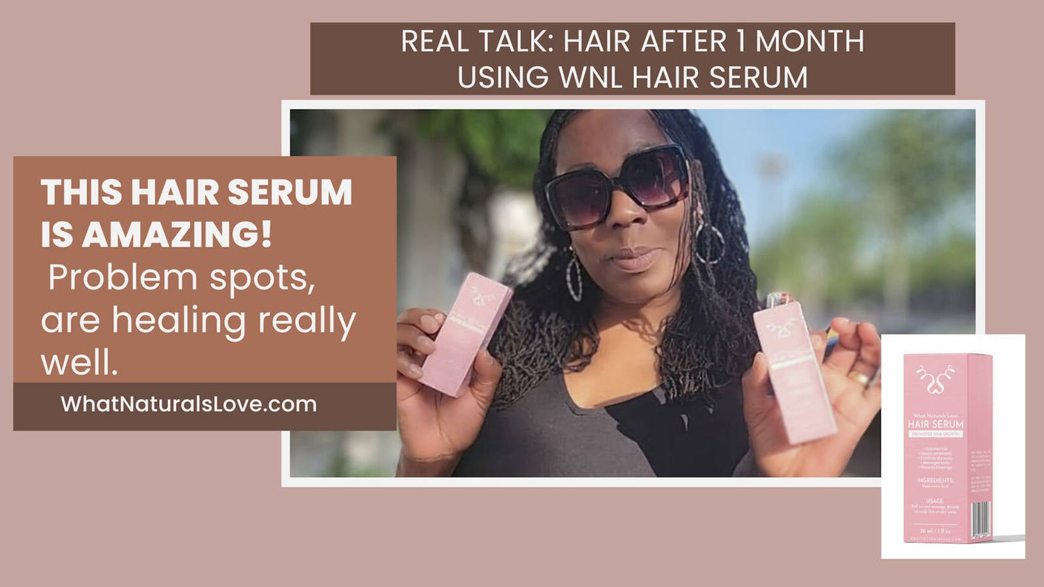 Maureen Used the WNL Hair Serum for One Month—Here’s What Happened