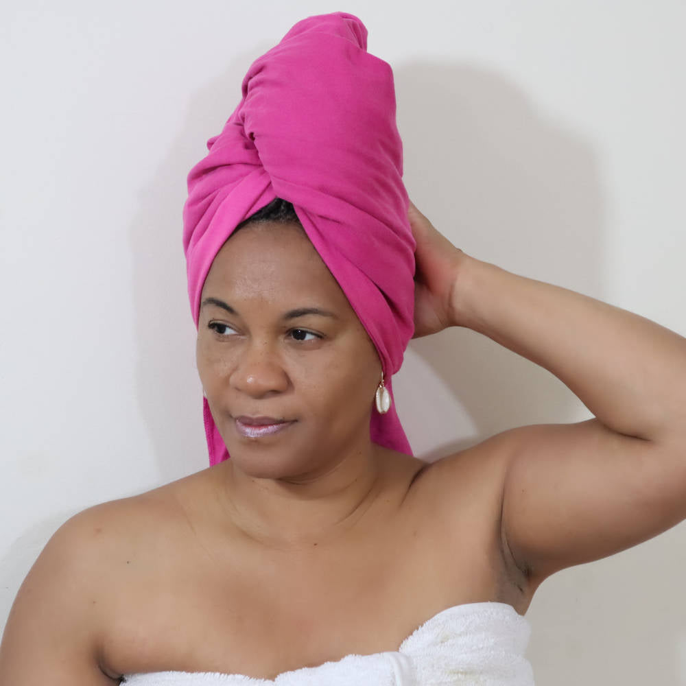 This Quickest Drying Lint-Free Hair Towel is a Must-Have!