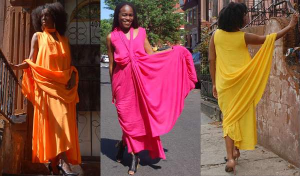 Watch more Magic in this video of the Double Layered Moroccan Dress