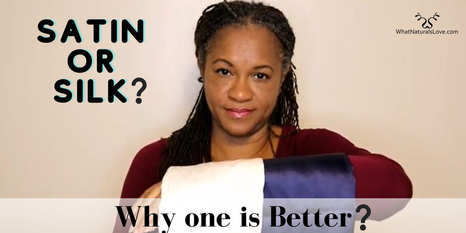 Silk vs. Satin for Natural Hair: The Shocking Truth About Your Pillowcase