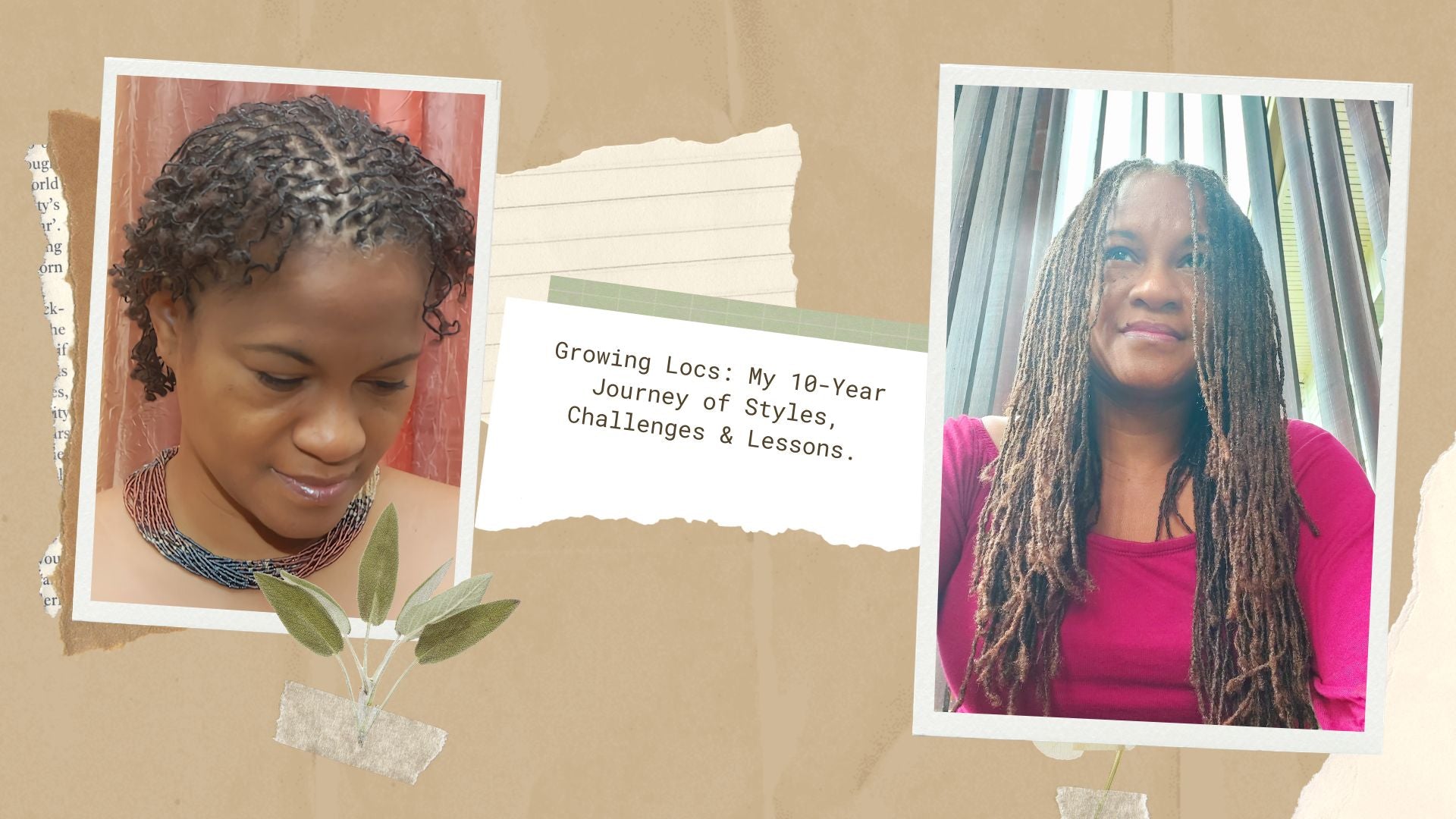 "Growing Locs - How I Care, Grow & Style My Micro Locs in Reels
