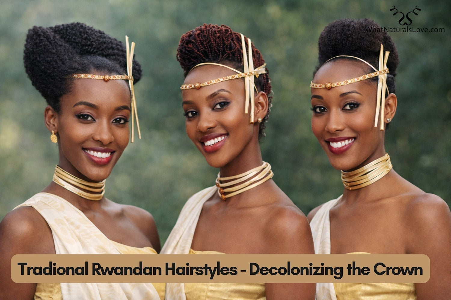 Modern traditional Rwandan Hairstyle Decolonizing the Crown by What Naturals Love