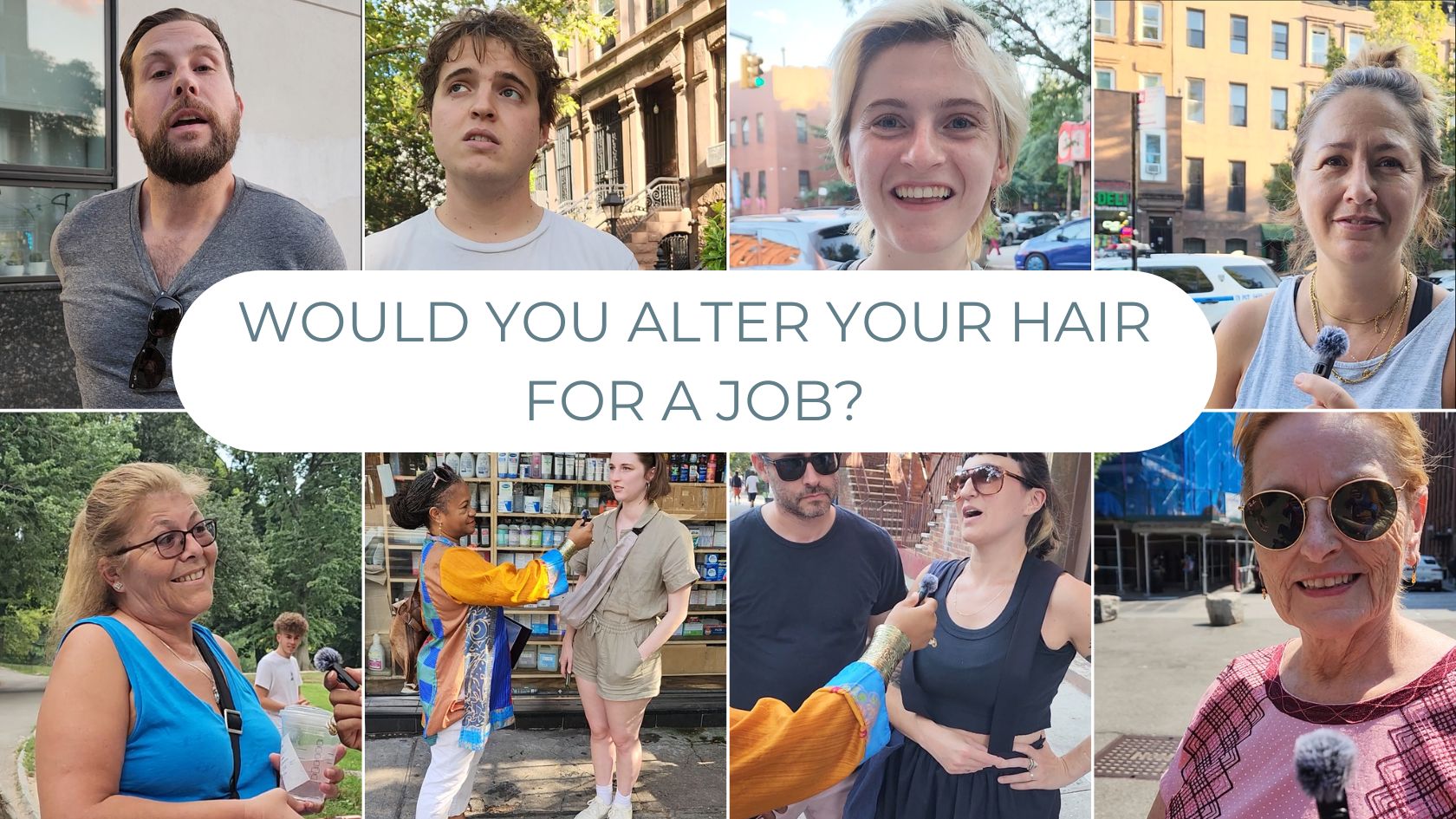 Would You Alter Your Hair for a Job? - Why I Asked This Question