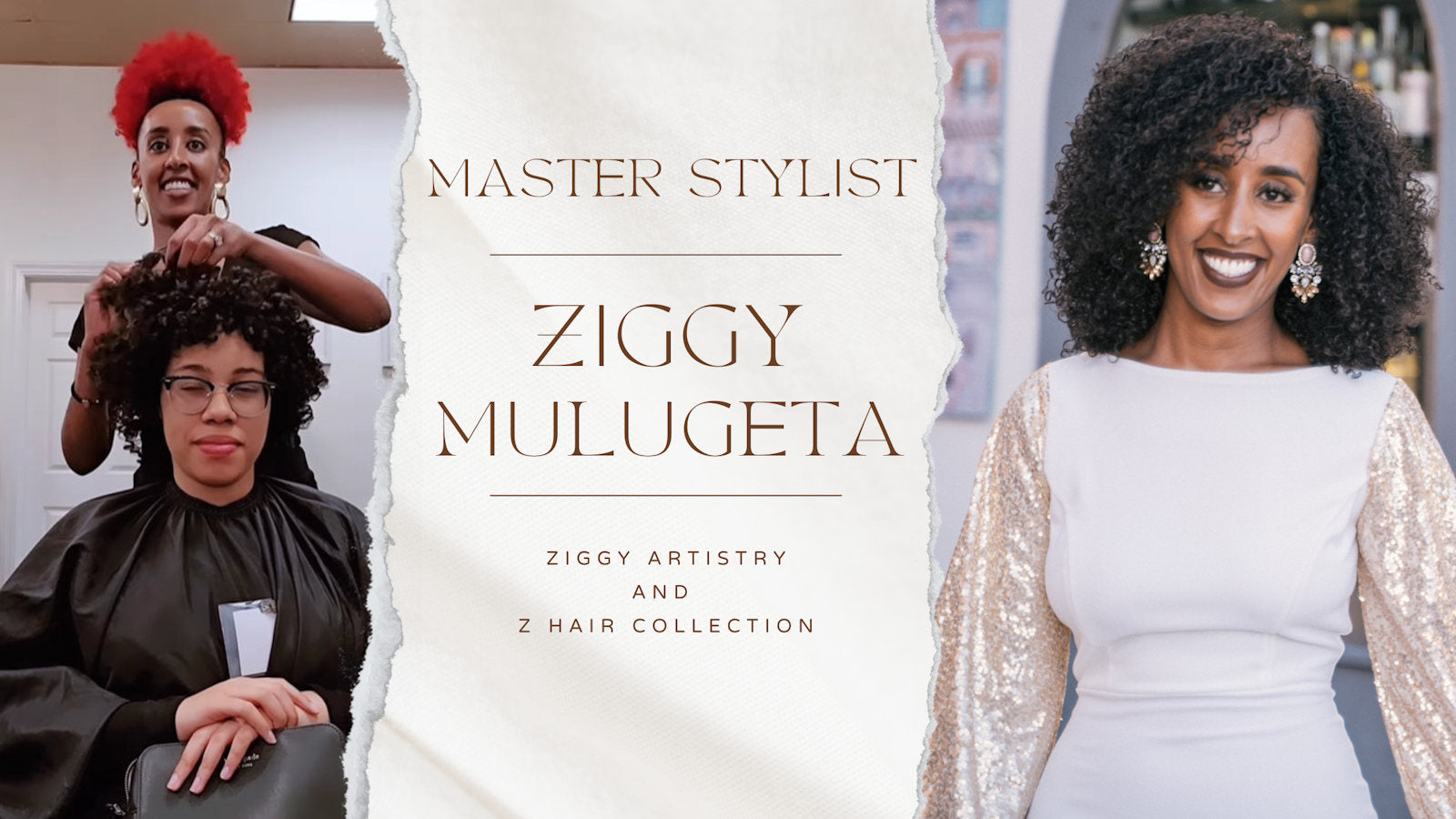 Zewditu (Ziggy) Mulugeta, founder and owner of Ziggy Artistry and Z Hair Collection