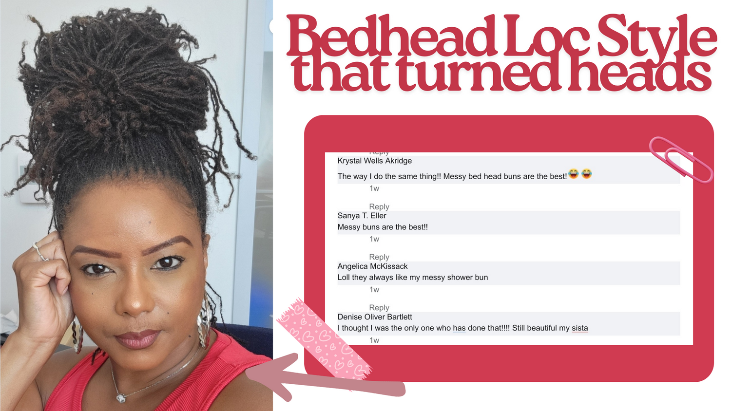 Effortless Elegance: The Bedhead Loc Style That Turned Heads