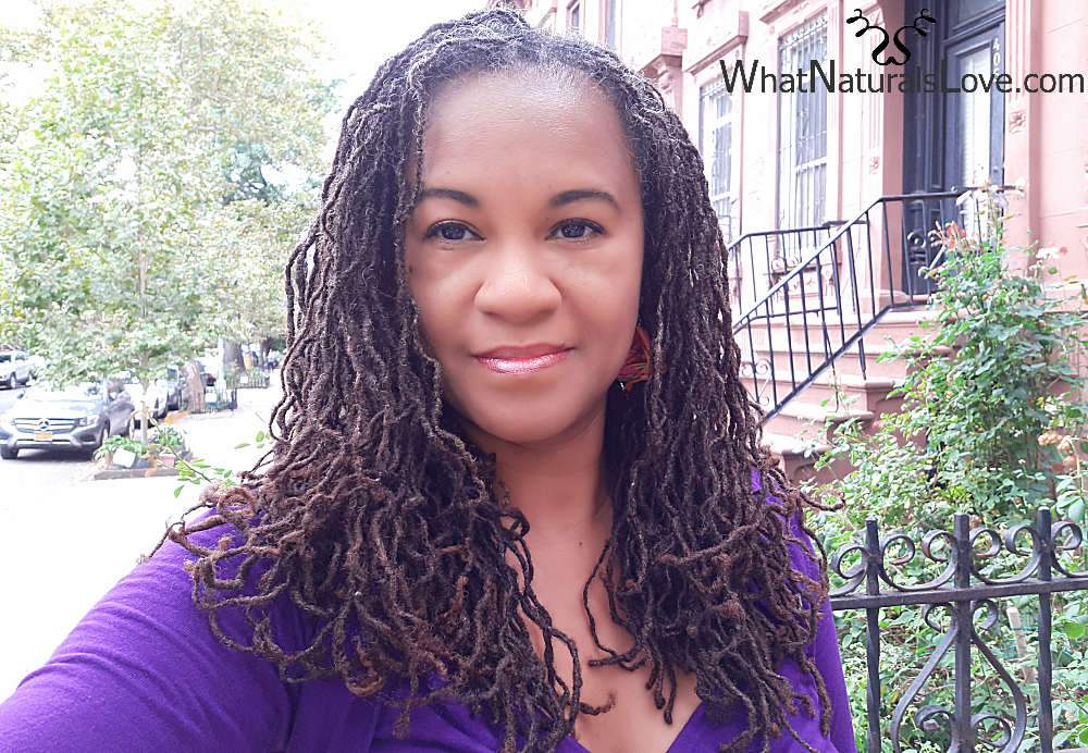 How to get crinkled curls in Braidlocs, Sisterlocks or Natural Hair