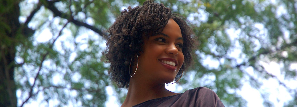 Comb Coils on 3C hair - Natural Hairstyle