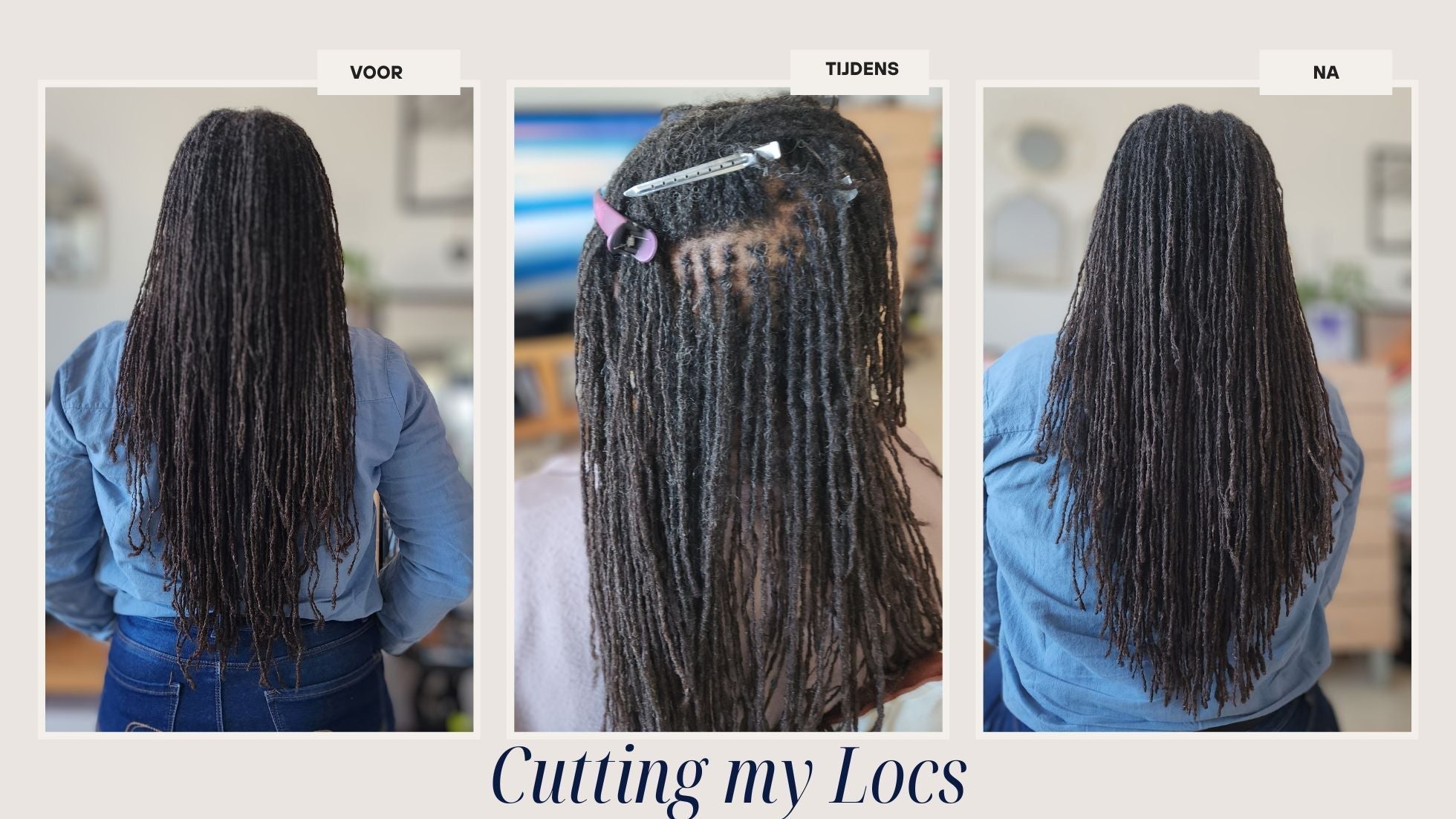 Finally cutting my hair after 12 Years of having my Locs