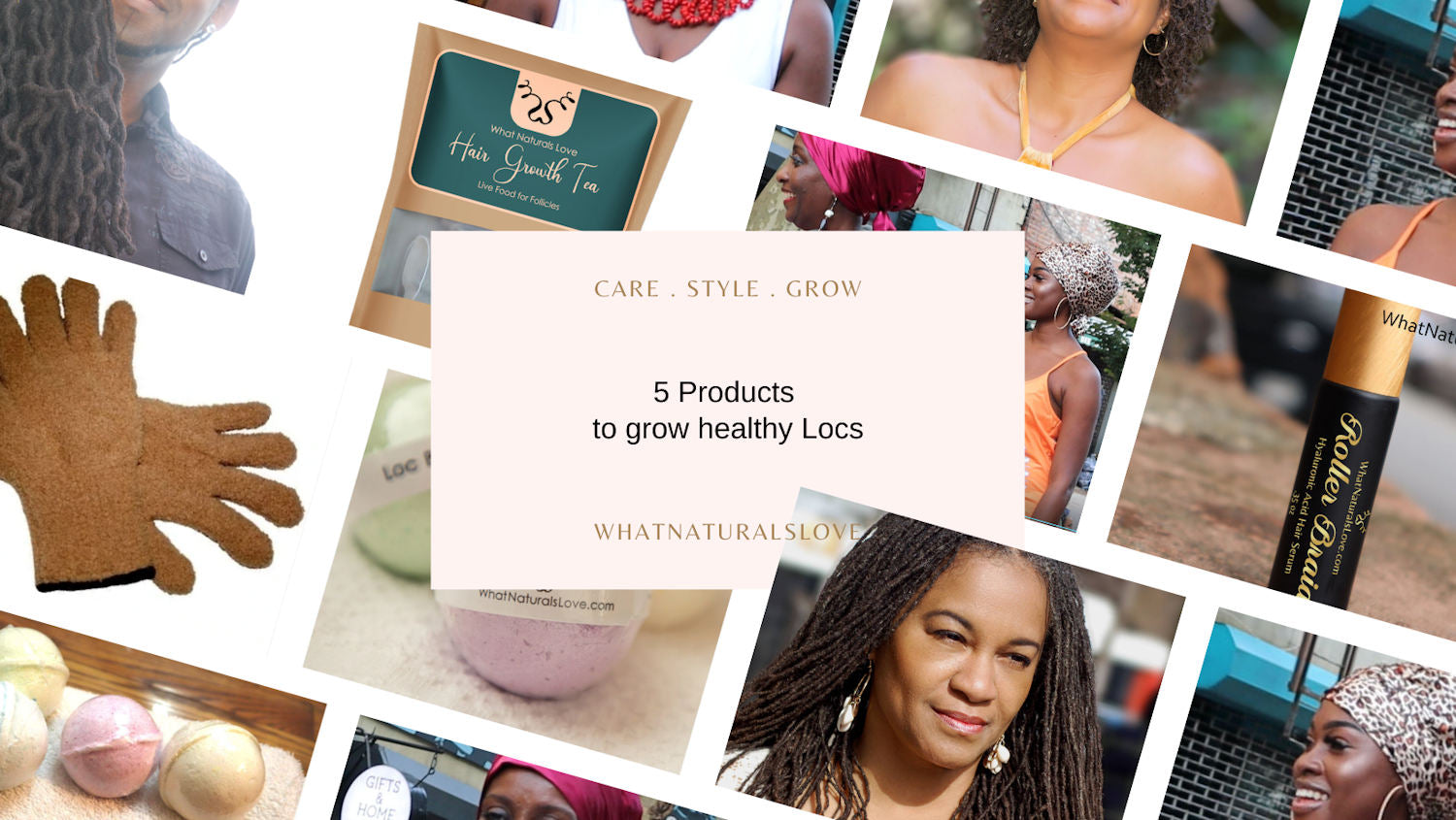5 products you need to grow healthy locs