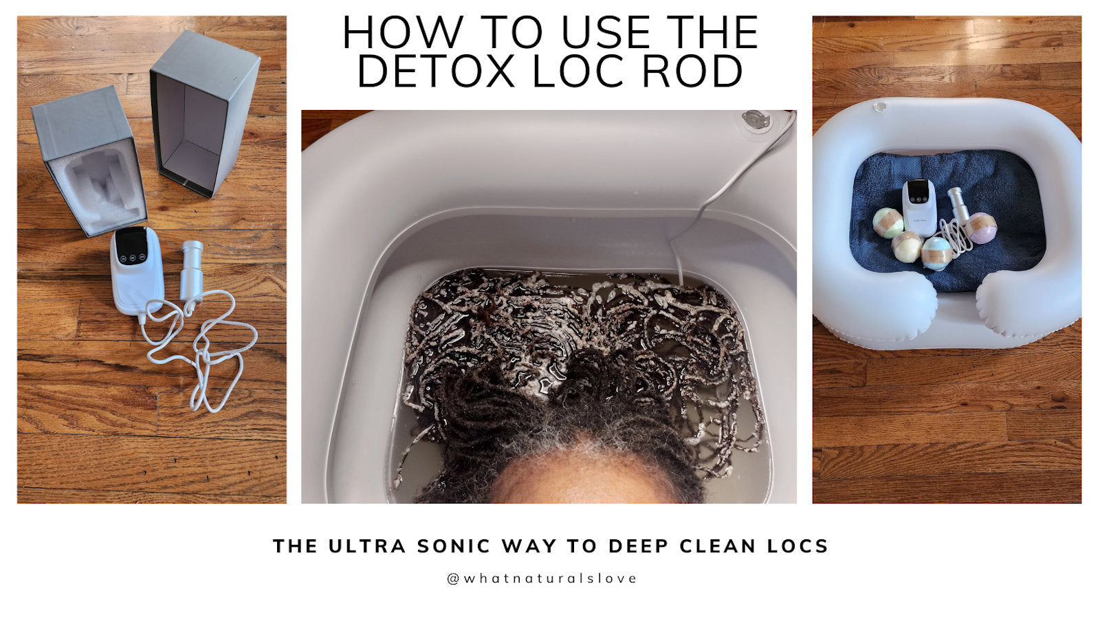How to use the Loc Rod for an intense Dreadlocks Detox