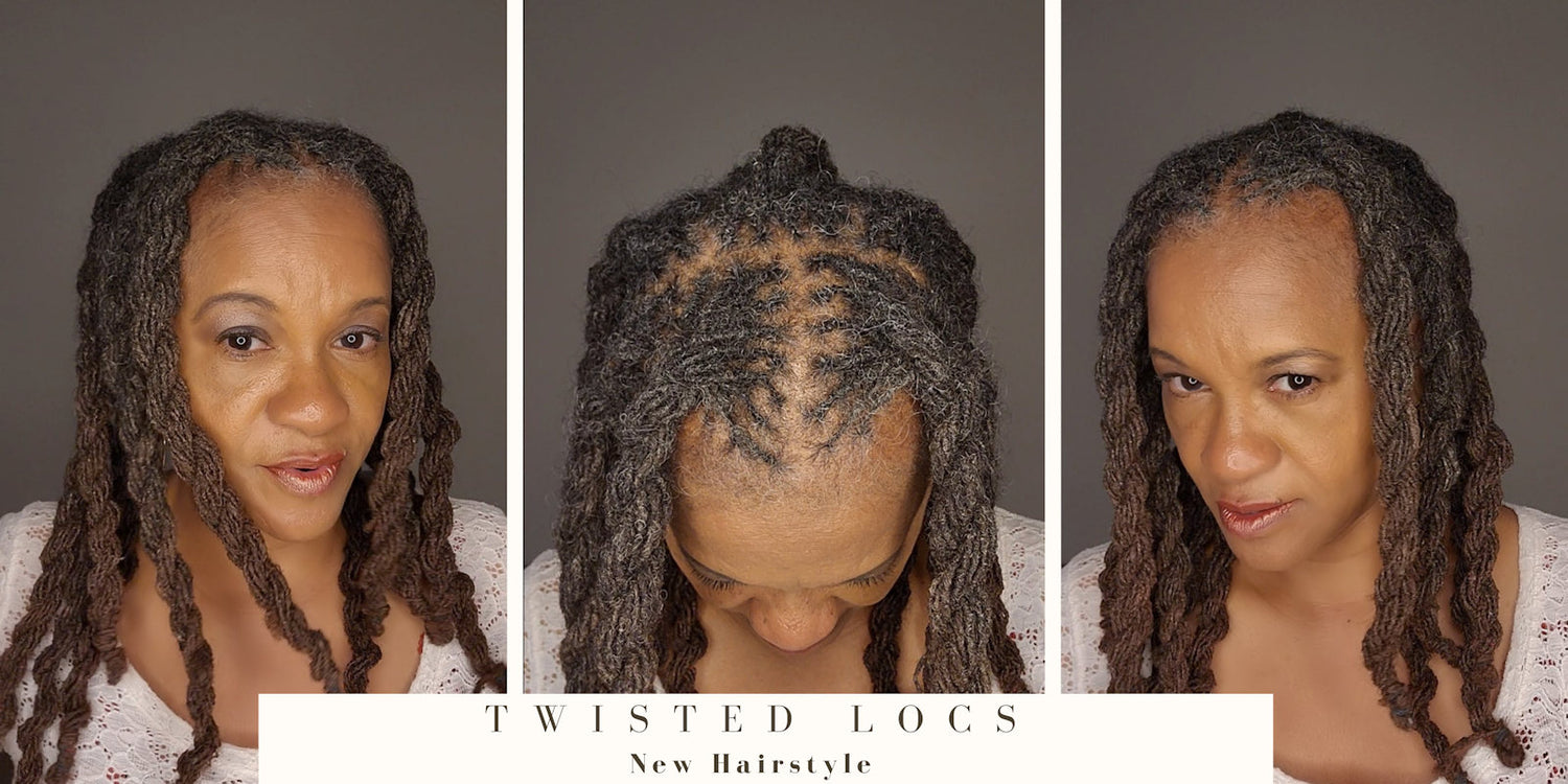 My New Locs Hairstyle - I got my Locs retightened and Twisted