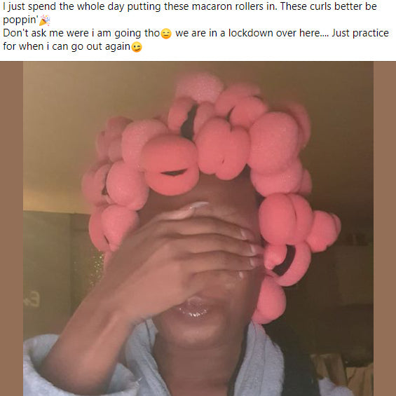 Macaroon Rollers, Afro Curlers