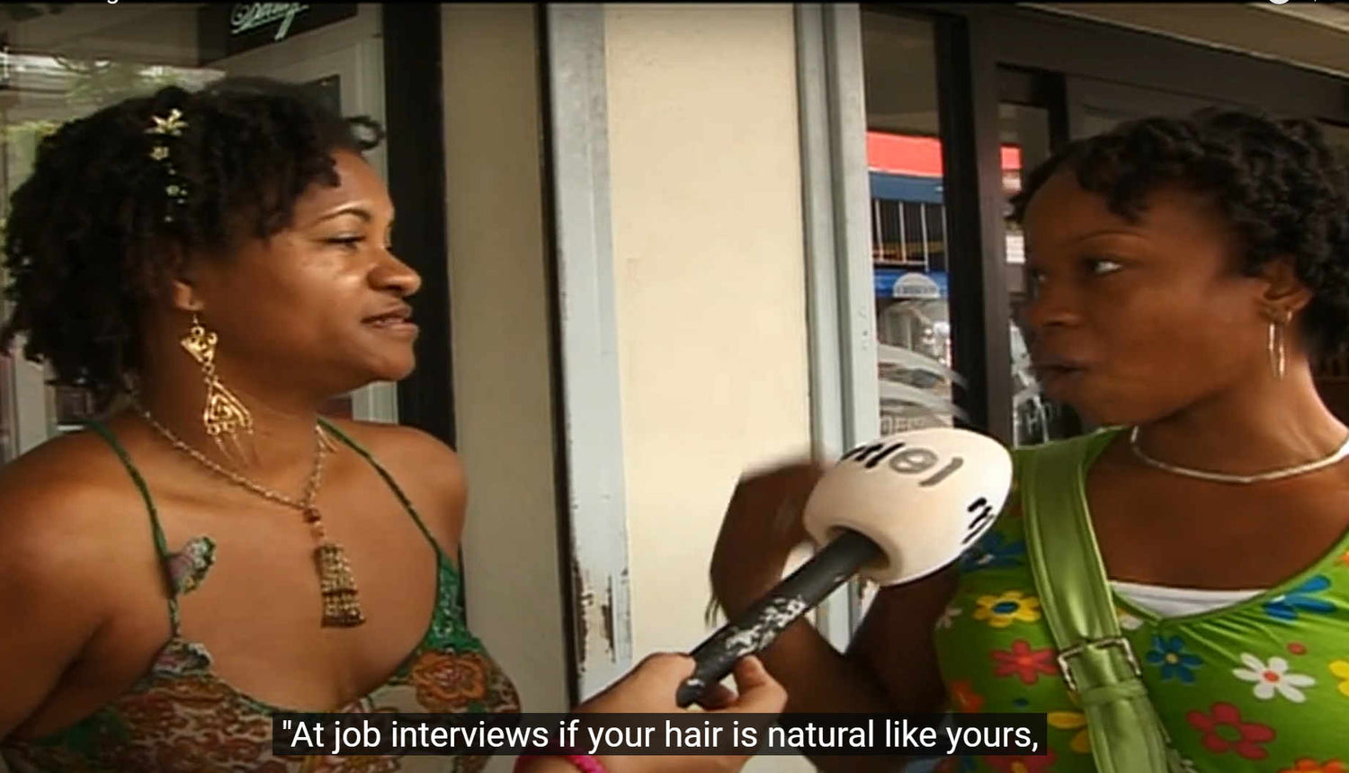 A Natural Hair Milestone on Dutch TV back in 2006 - Mireille Liong