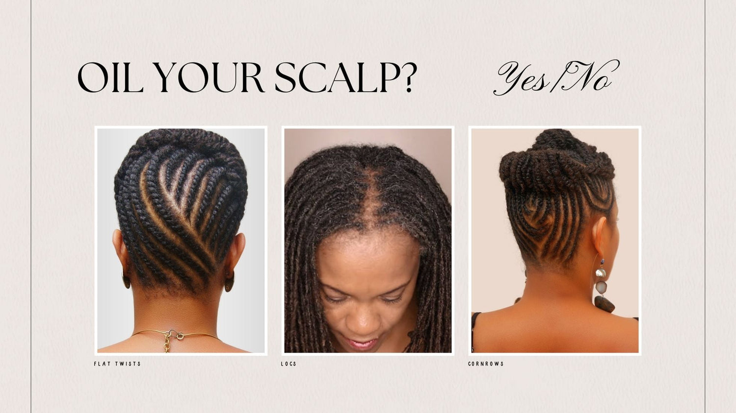 Should you oil your scalp if you have locs, Sisterlocks or braids