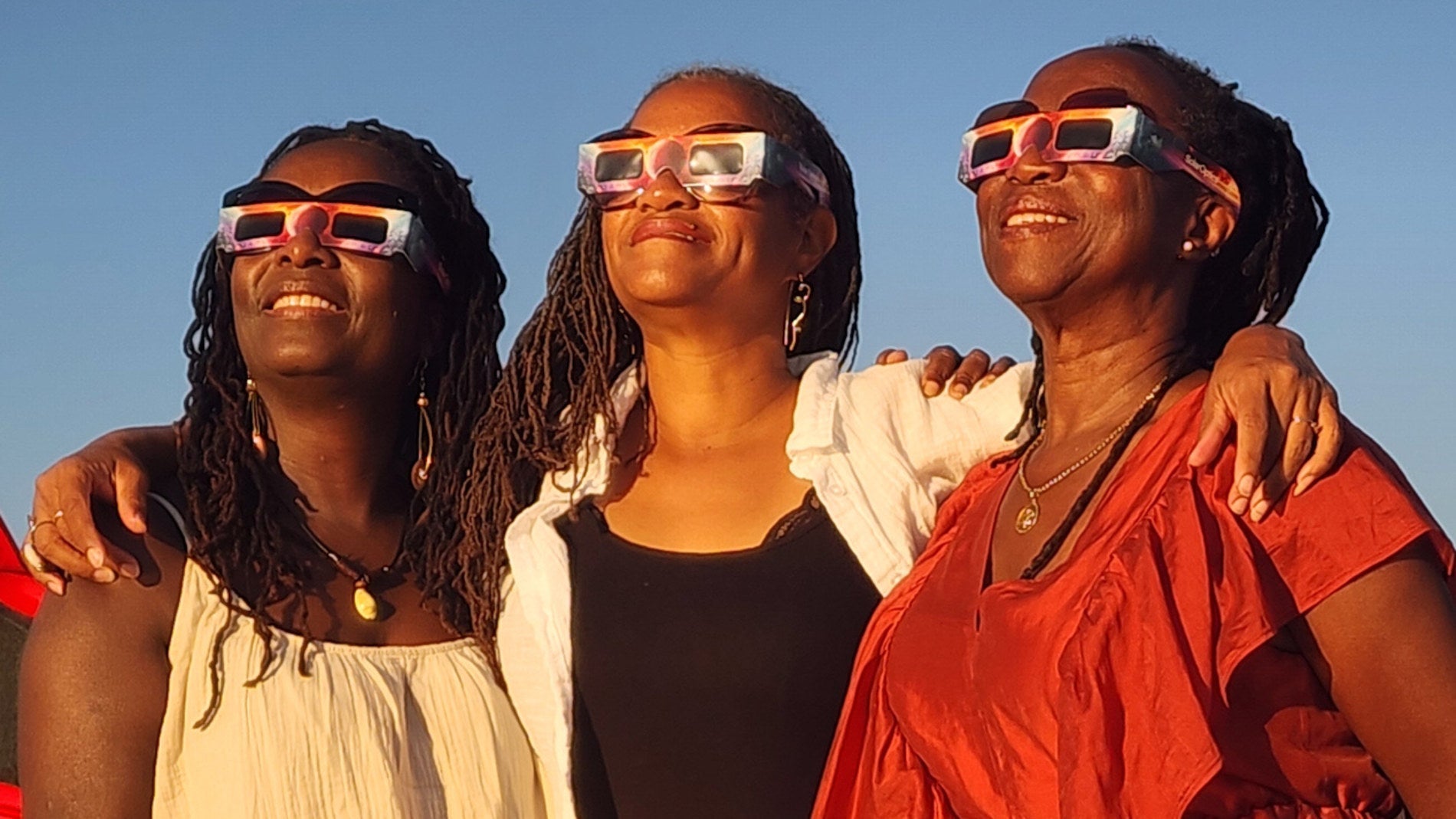 Watching the Eclipse in Almere, the Netherlands