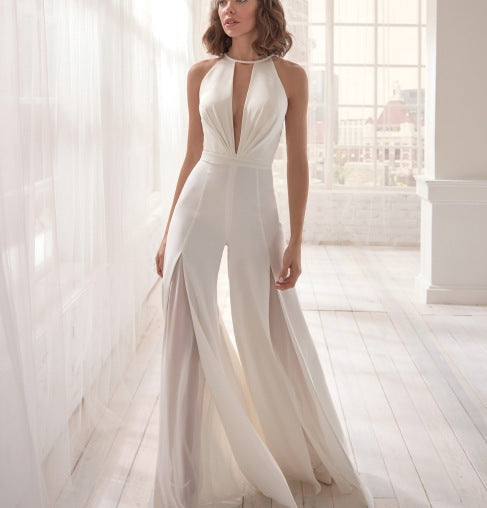 White Jumpsuit for weddings