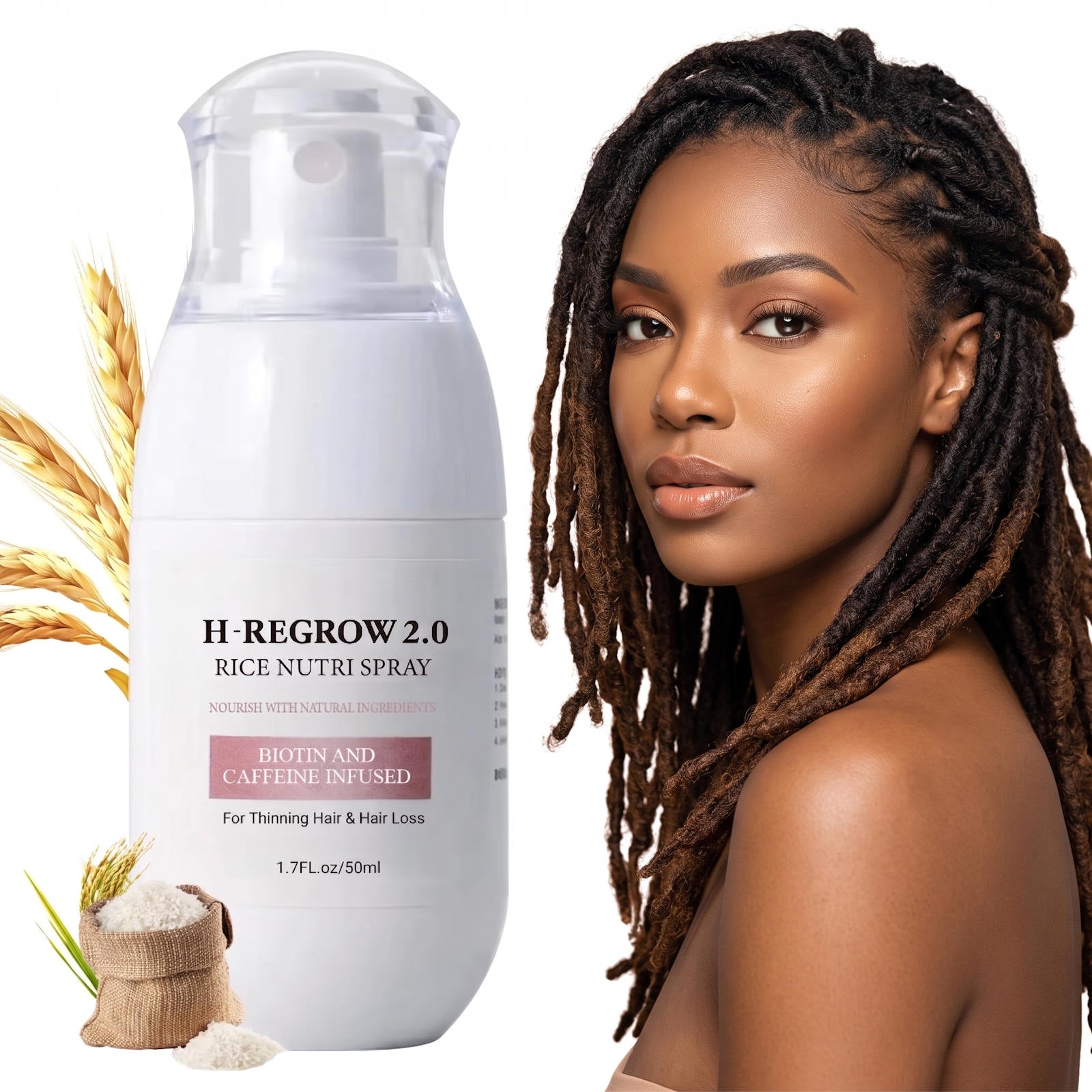 Rice water for hair Nutri Spray (1.7 fl oz / 50ml)
