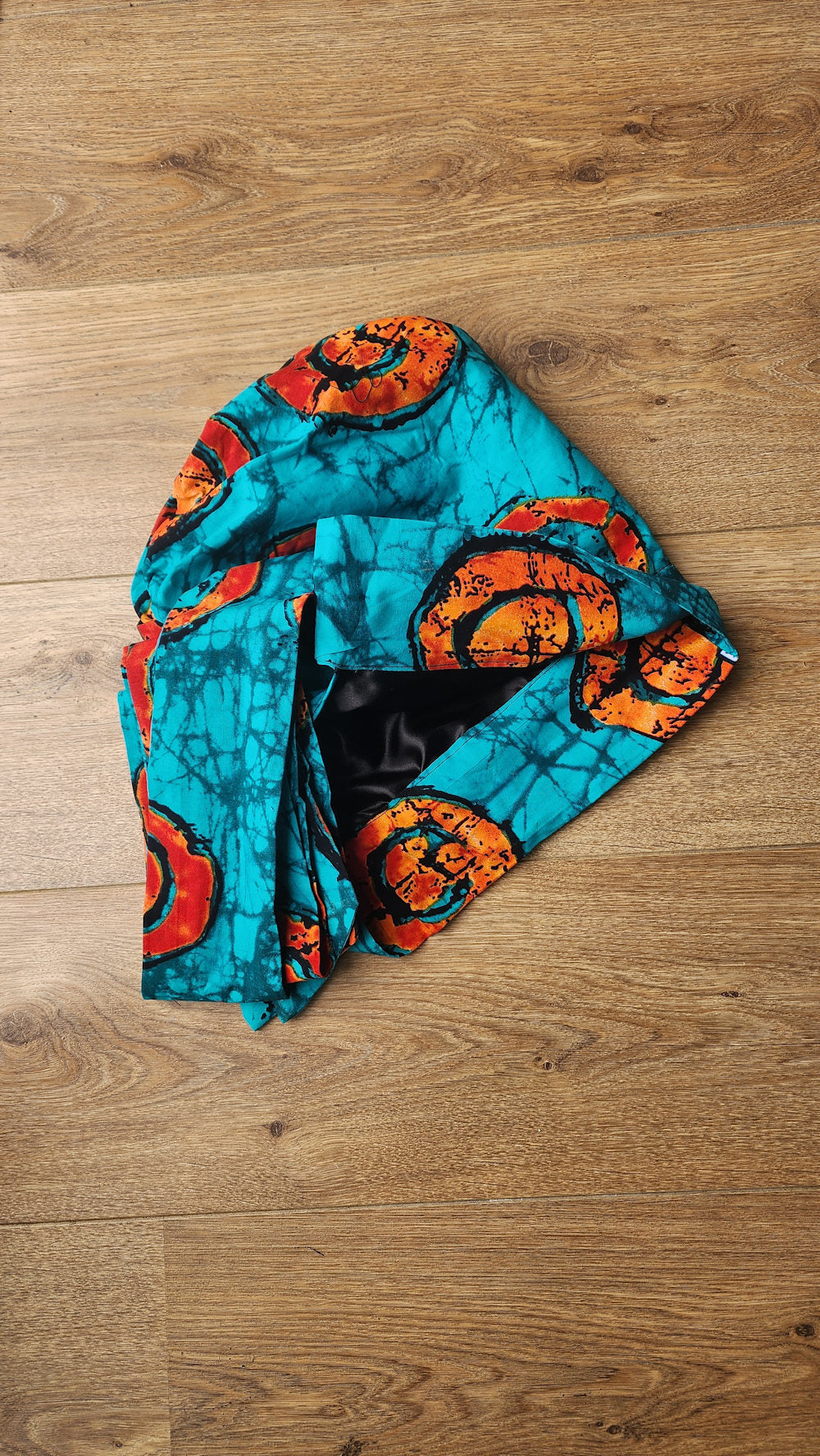 The African Magic Head Wrap - Eclectic Blue