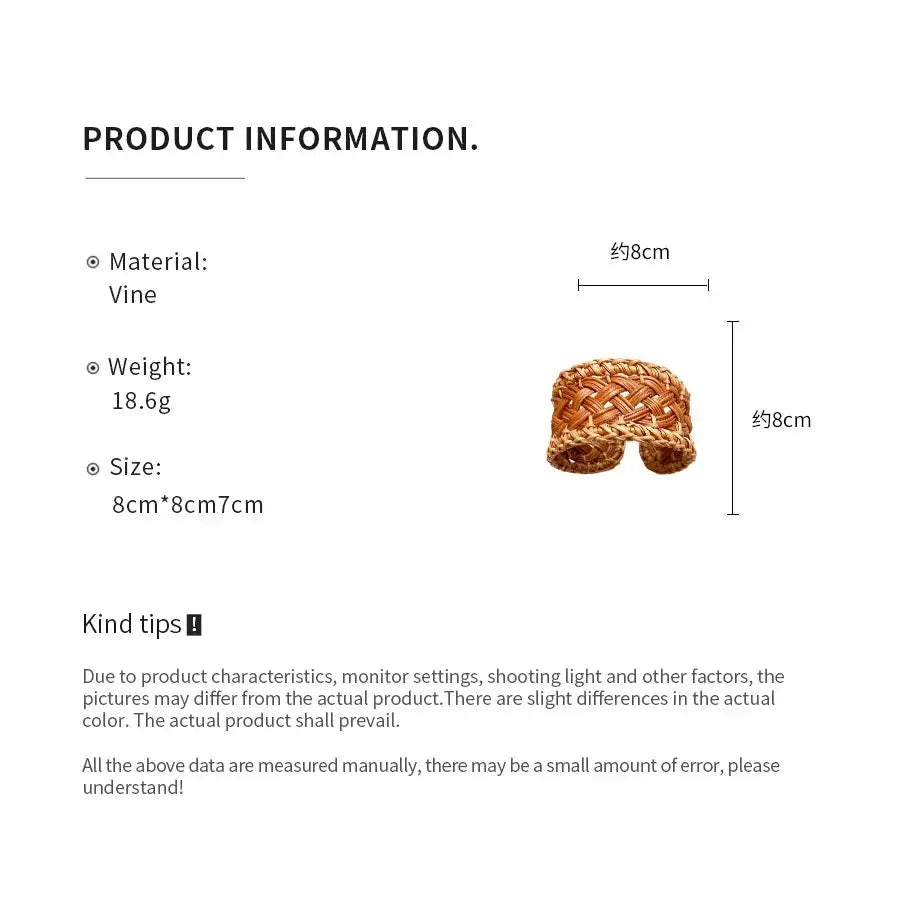 Information about the Bamboo &amp; Wood Bangle