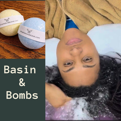 Wasbak voor Locs, Dreadlocks, Microlocs